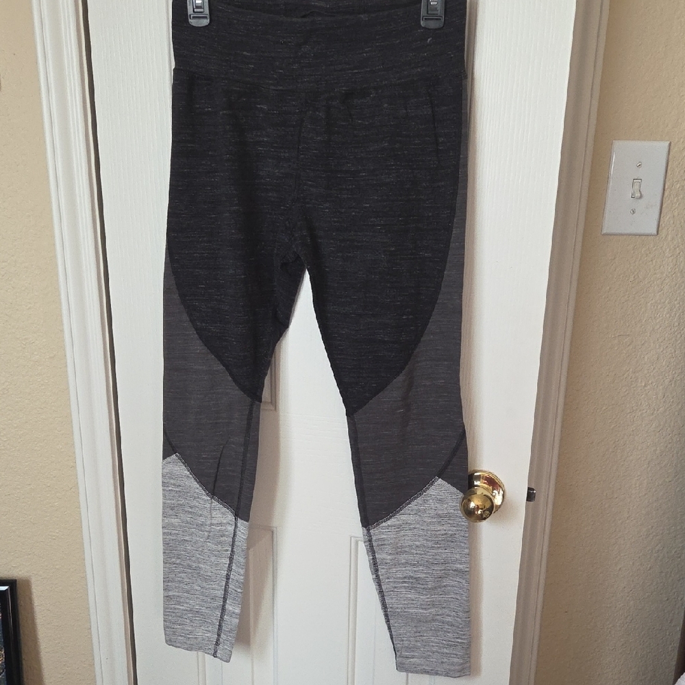 Athletic Works Kids Dark Gray and Light Gray Leggings